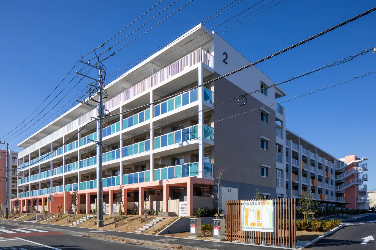 県営住宅原団地(第一工区)の施工写真（LIVE）
