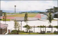 愛鷹多目的競技場 バックスタンドの施工写真（CITY & PUBLIC）