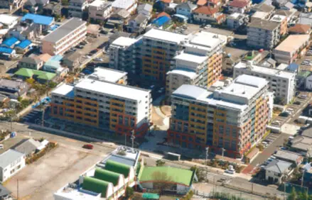 沼津市営住宅 自由ヶ丘団地整備事業の施工写真(CITY & PUBLIC)